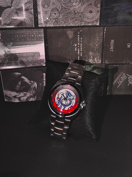 #VAULT OFFER 30% OFF ON FLAME-FORGED DRAGON STYLE – Y2K STEEL WRIST LEGEND