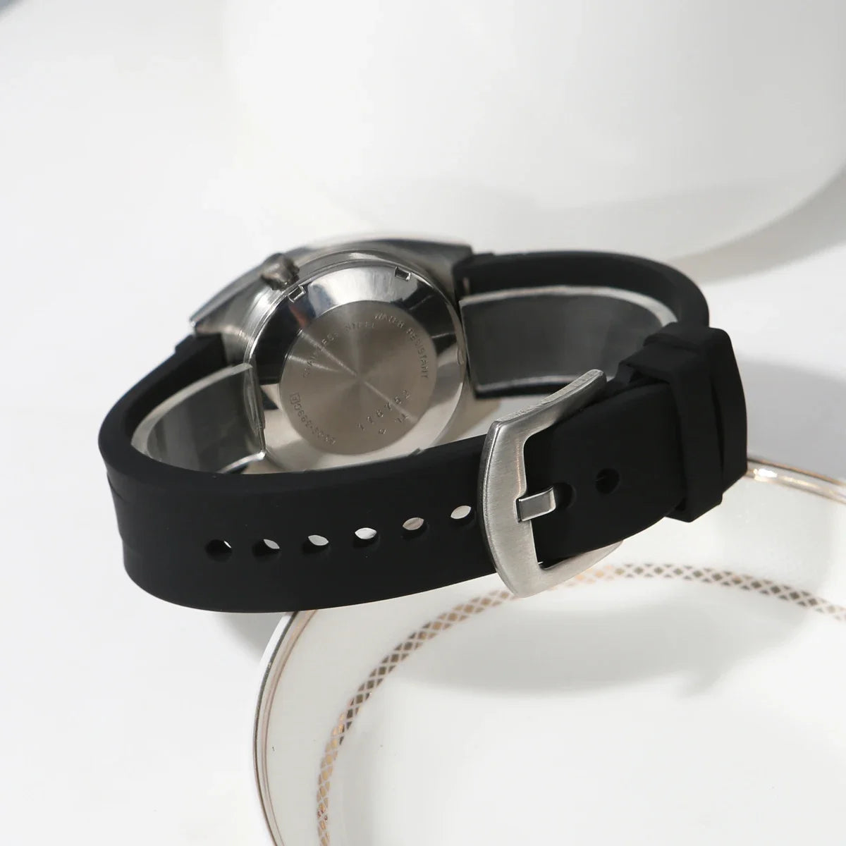 Bauhaus Design Retro Sterile Dial Stainless Steel Unisex Quartz Watch -REQUIRED PRE-ORDER CHAT WITH US ON WEB