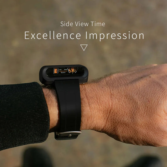 BENLEYDESIGN  - Stainless Steel Band Military Quartz Waterproof Driver Jump Hour Watch