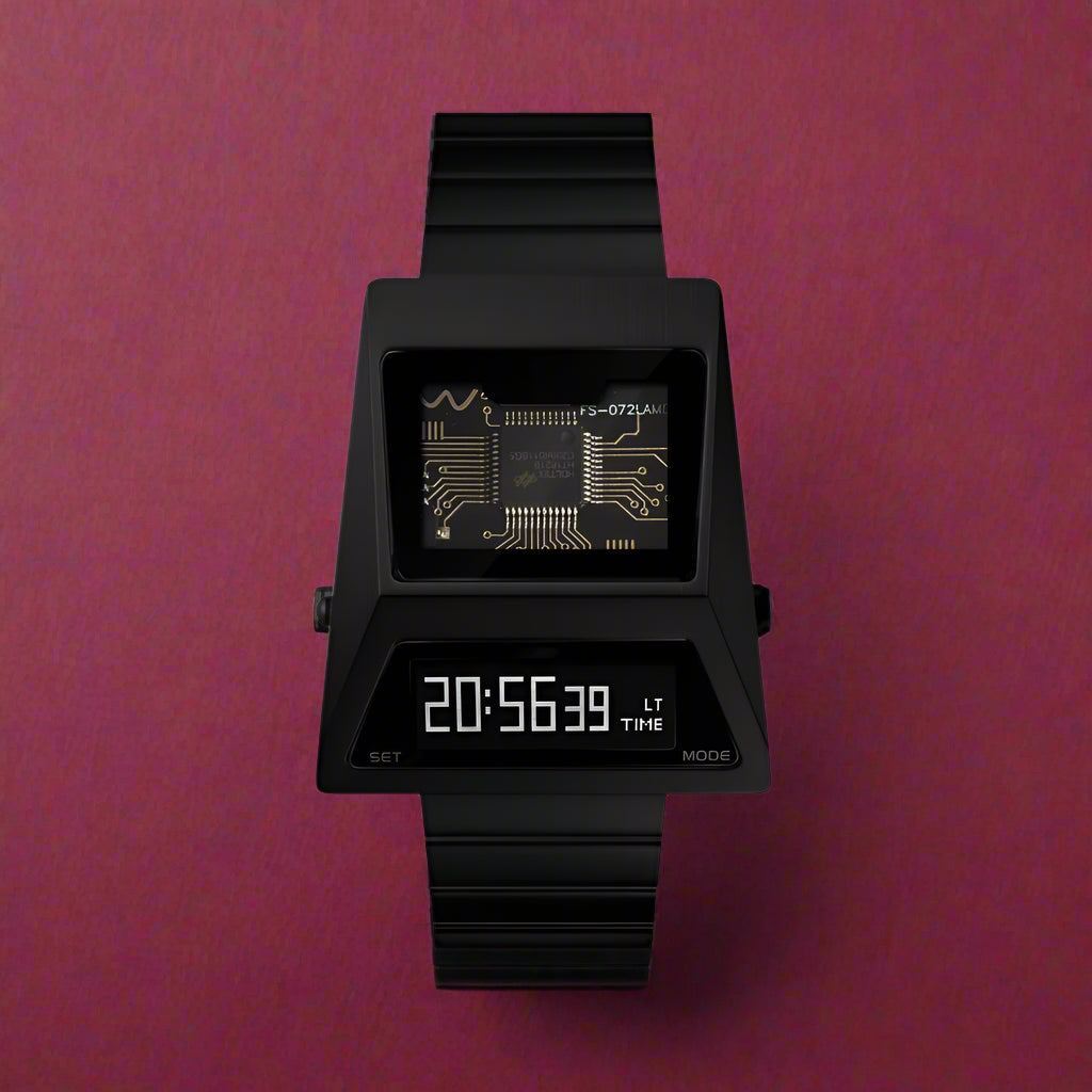 BENLYDESIGN-CYBER TANK /SOLAR/CYBERPUNKS-SS WRIST WATCH 3000-C - REQUIRED PRE-ORDER CHAT WITH US ON WEB