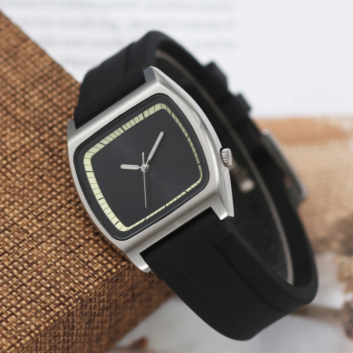 Bauhaus Design Retro Sterile Dial Stainless Steel Unisex Quartz Watch -REQUIRED PRE-ORDER CHAT WITH US ON WEB