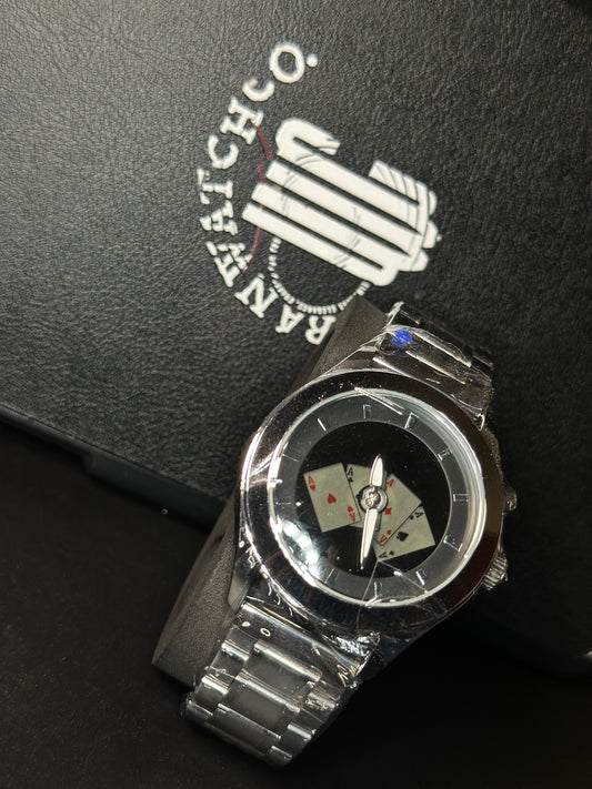 Poker Face in Motion - The Game Never Stops - Circle dial