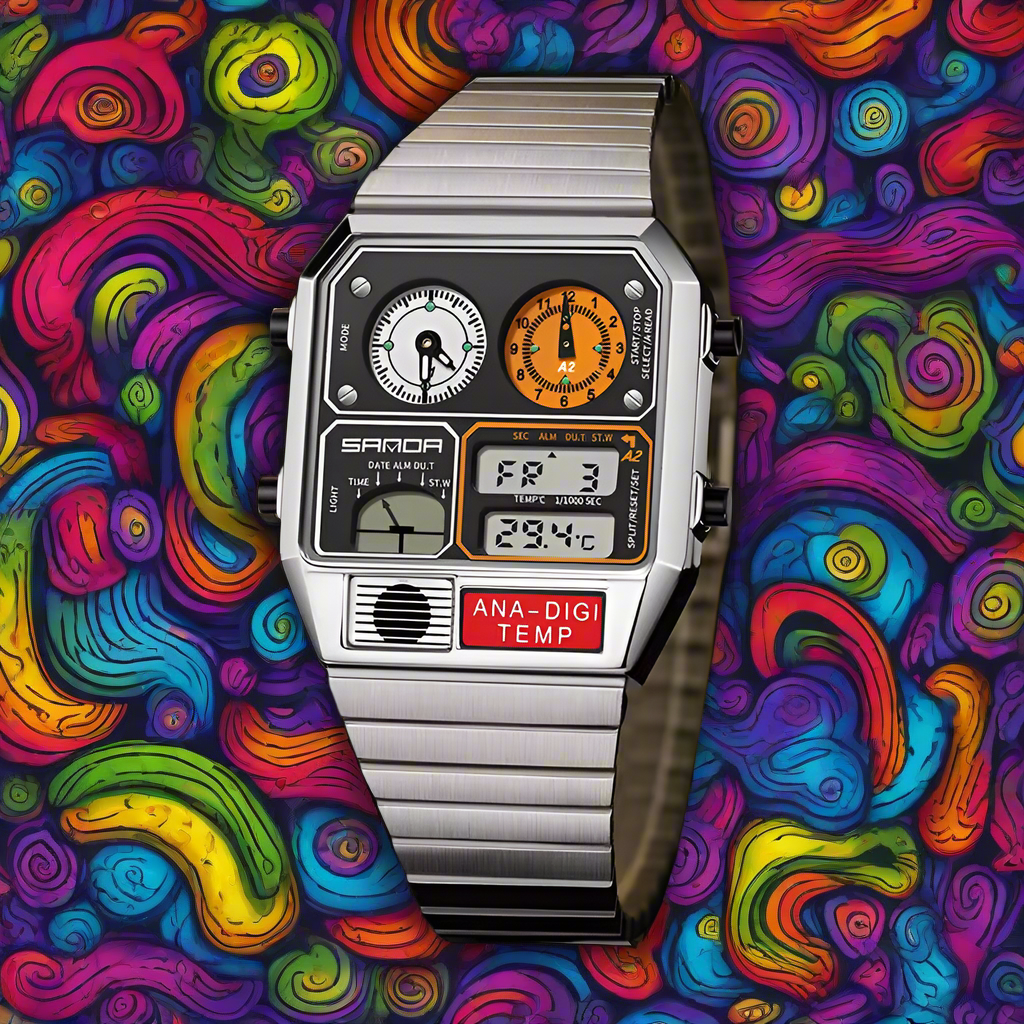 SANDA ANA-DIGI TEMP WATCH