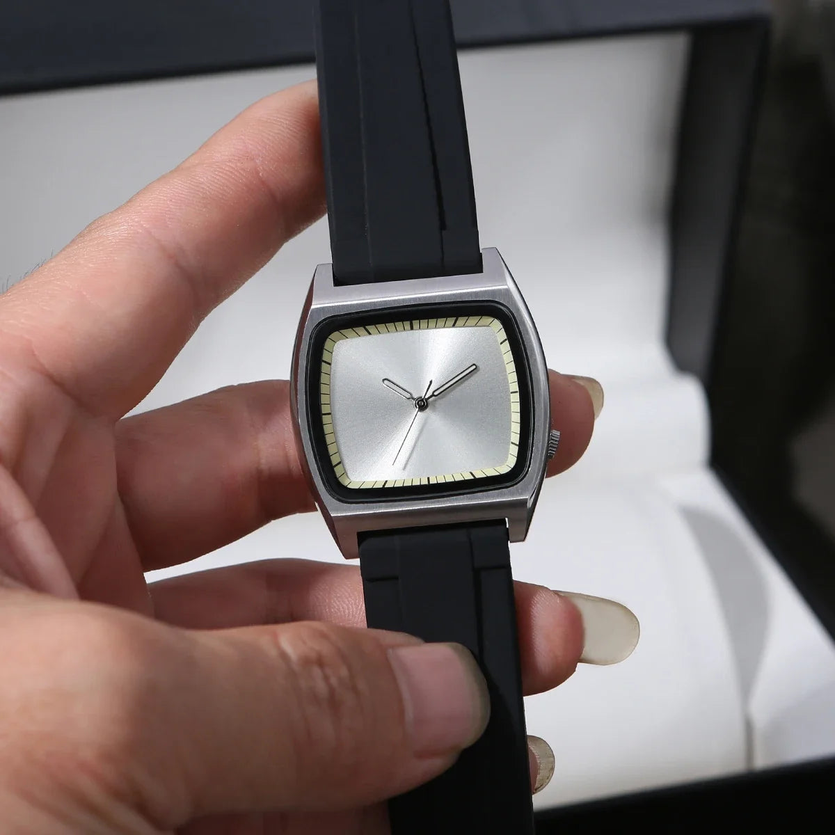 Bauhaus Design Retro Sterile Dial Stainless Steel Unisex Quartz Watch -REQUIRED PRE-ORDER CHAT WITH US ON WEB