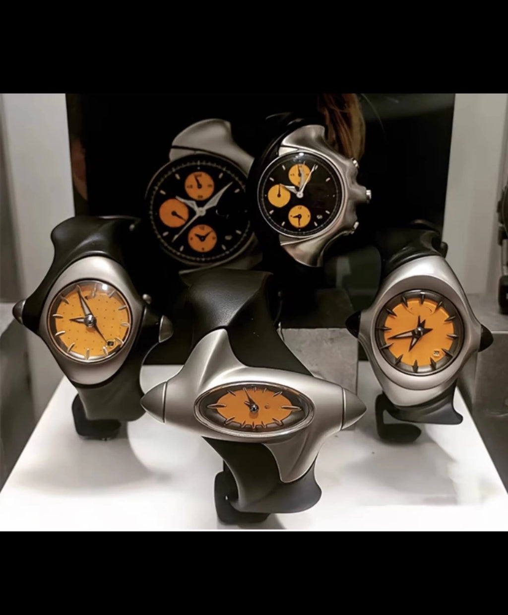 Alien Crush Oakley Style European and American Watch Rare Ins Same Style Niche Design