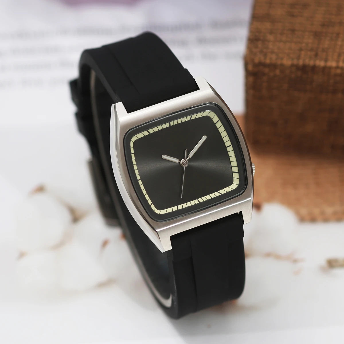 Bauhaus Design Retro Sterile Dial Stainless Steel Unisex Quartz Watch -REQUIRED PRE-ORDER CHAT WITH US ON WEB