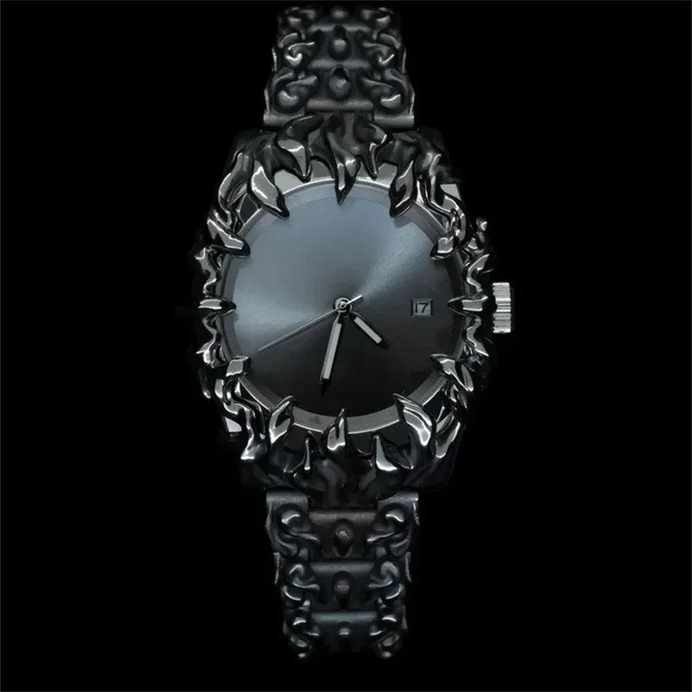 heterosexual claw watch alabaster style retro Y2K special shaped advanced ins niche watches