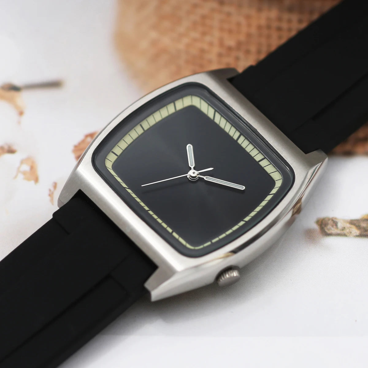 Bauhaus Design Retro Sterile Dial Stainless Steel Unisex Quartz Watch -REQUIRED PRE-ORDER CHAT WITH US ON WEB
