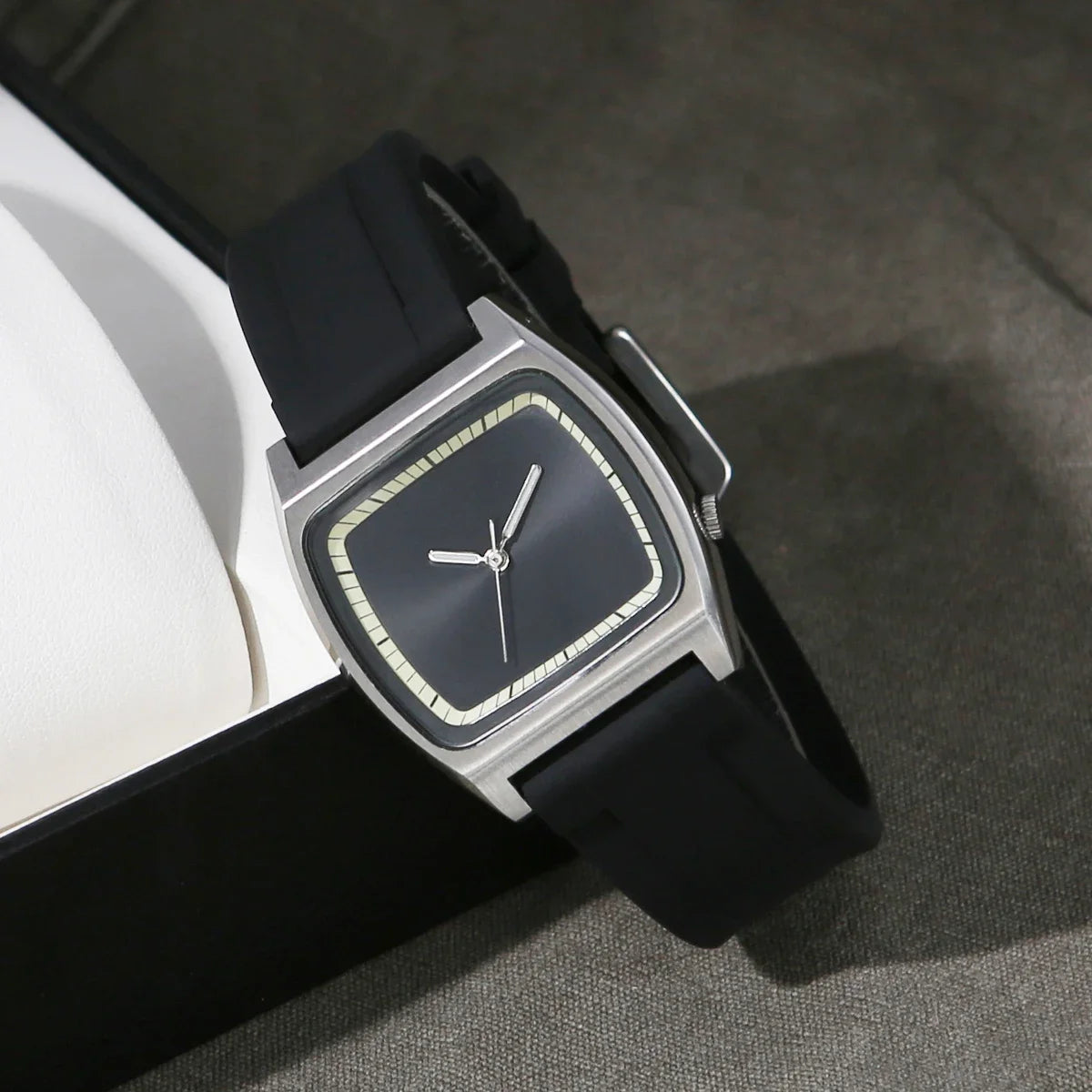 Bauhaus Design Retro Sterile Dial Stainless Steel Unisex Quartz Watch -REQUIRED PRE-ORDER CHAT WITH US ON WEB