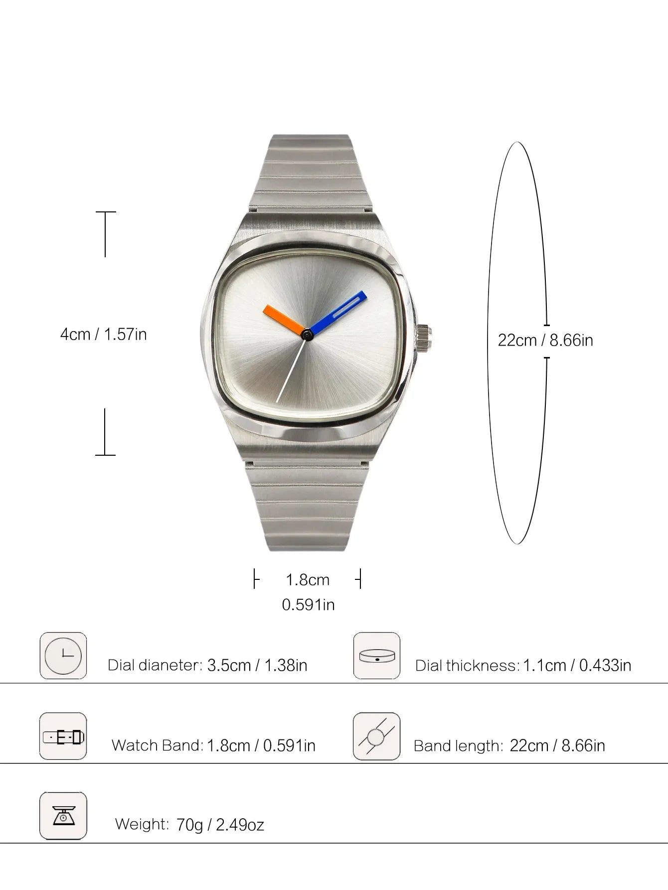 Couple Watch for Men Women Reloj Mujer Man Quartz Wristwatch Male Luxury Black Sliver Color Vintage Ladies Stainless Steel Clock