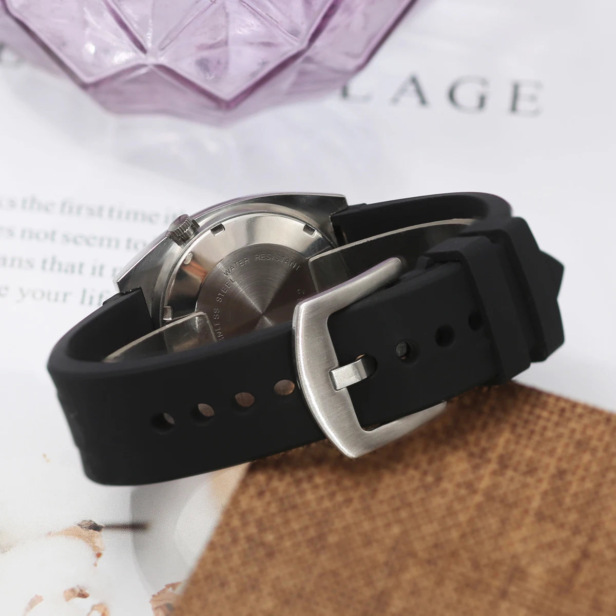 Bauhaus Design Retro Sterile Dial Stainless Steel Unisex Quartz Watch -REQUIRED PRE-ORDER CHAT WITH US ON WEB