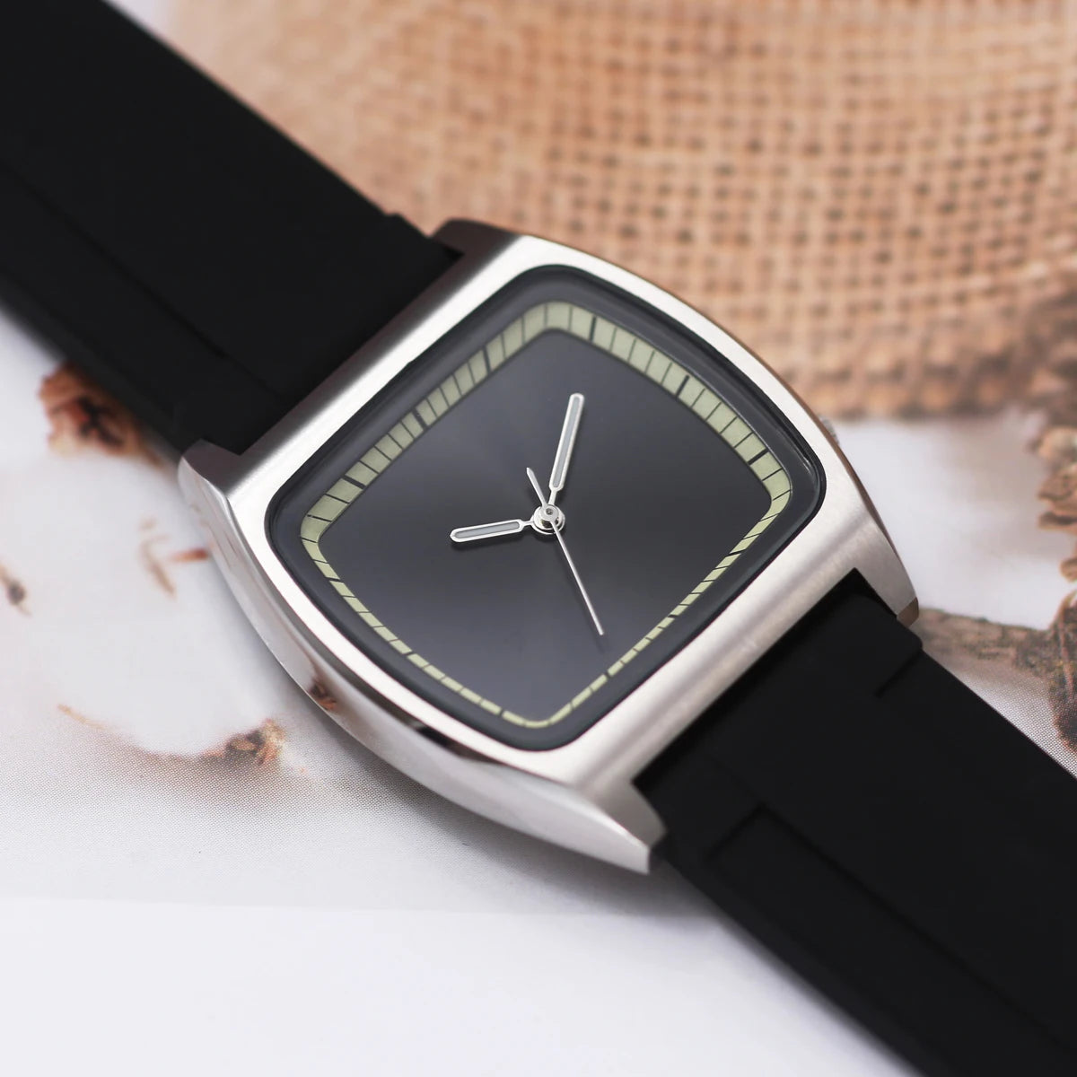 Bauhaus Design Retro Sterile Dial Stainless Steel Unisex Quartz Watch -REQUIRED PRE-ORDER CHAT WITH US ON WEB