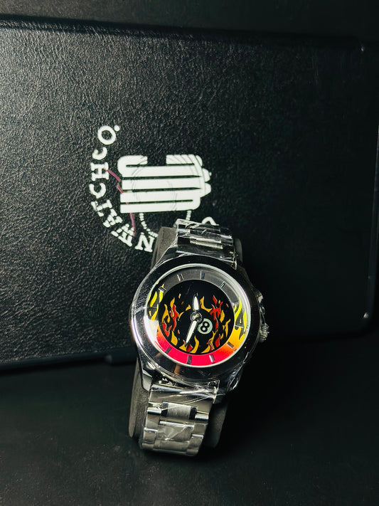 The Flame 8-Ball Retro - Animation on Your Wrist