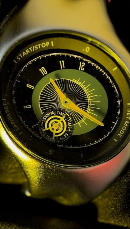N.I.K.E - TRIAX Chronograph Watch – Retro Y2K Sports Classic