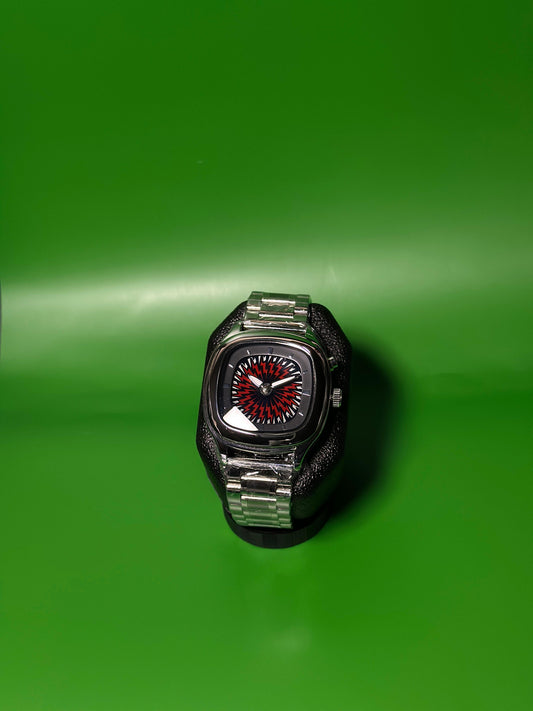 Time That Flickers — Style in Motion - Square Dial